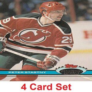 Peter Stastny Hockey Card Collection
